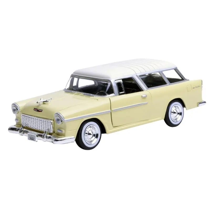 1955 Chevrolet Bel Air Nomad American Classics Diecast Model Car 1:24 Scale (Approx. 18–20Cm) Collectible 1