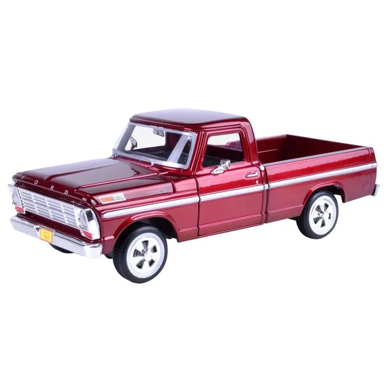 1969 Ford F-100 Pickup American Classics Diecast Model Car 1:24 Scale (Approx. 18–20Cm) Collectible 1