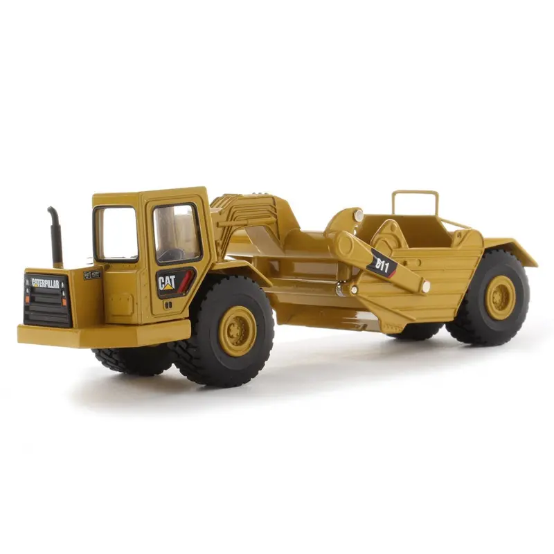 Cat 611 Wheel Tractor Scraper Diecast Model Construction Vehicle 1:64 Scale (Approx. 7Cm) Collectible 1