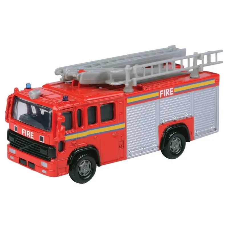 Fire Engine Diecast Model Truck 4.75" (Approx. 12Cm) Collectible 1