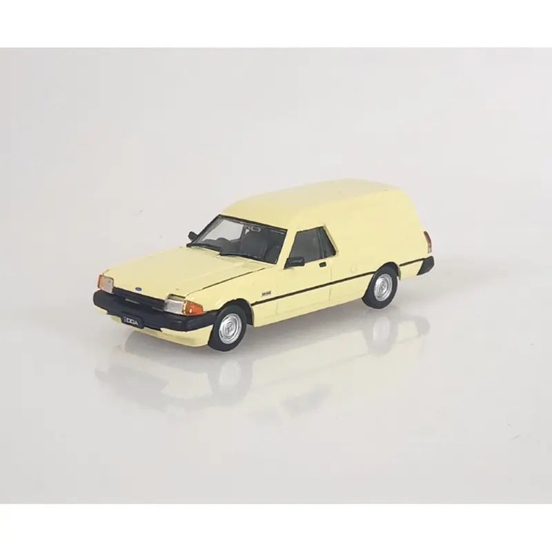 Ford Falcon Xe Panel Van Pale Yellow Diecast Model Car 1:43 Scale (Approx. 10–11Cm) Collectible 1
