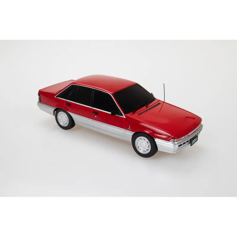 Holden Vl Calais Spectra Rides Red Plastic Light Up Diecast Model Car 1:24 Scale (Approx. 18–20Cm) Collectible 1