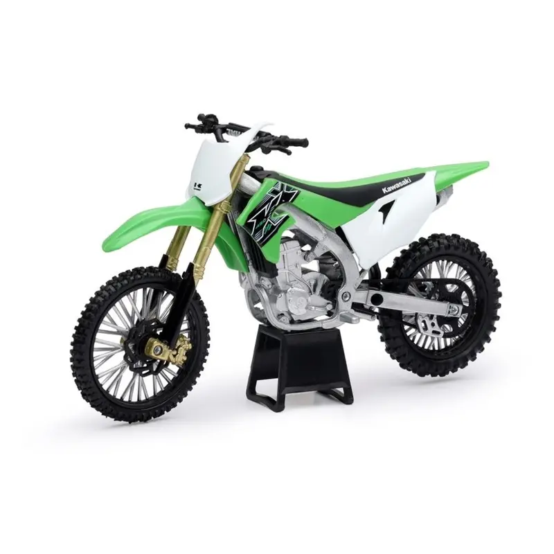 Kawasaki Kx 450F Dirt Bike Diecast Model Motorcycle 1:12 Scale (Approx. 20–22Cm) Collectible 1