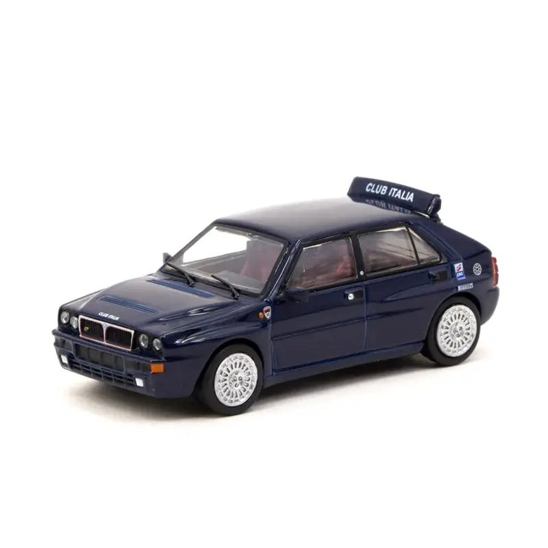 Lancia Delta Hf Integrale Club Italia Edition Diecast Model Car 1:64 Scale (Approx. 7Cm) Collectible 1