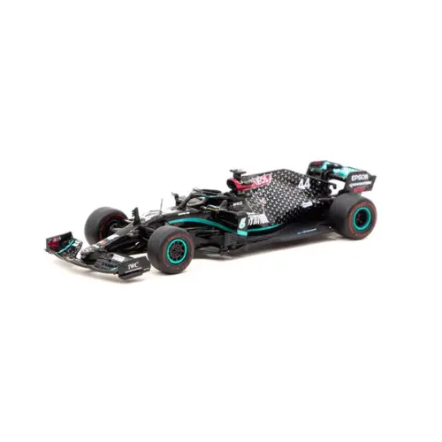 Mercedes-Amg F1 W11 Eq Performance Tuscan Grand Prix 2020 Winner Lewis Hamilton Diecast Model Car 1:64 Scale (Approx. 7Cm) Collectible 1