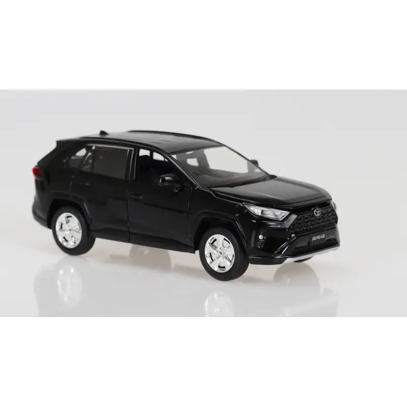 Toyota Rav4 L&S Black Diecast Model Car 1:24 Scale (Approx. 18–20Cm) Collectible 1
