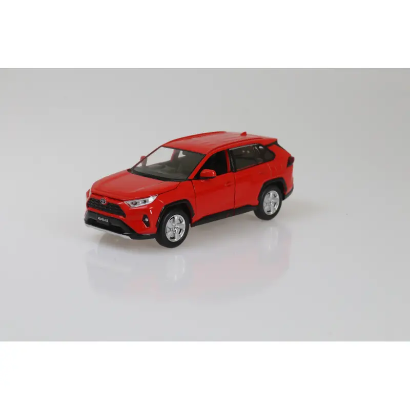 Toyota Rav4 L&S Red Diecast Model Car 1:24 Scale (Approx. 18–20Cm) Collectible 1