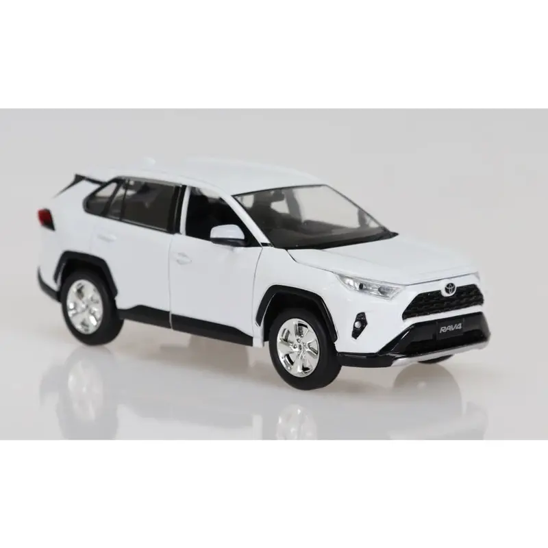 Toyota Rav4 L&S White Diecast Model Car 1:24 Scale (Approx. 18–20Cm) Collectible 1