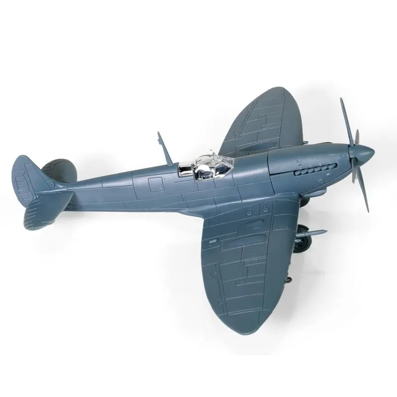 U.K. Spitfire Mk. Ix Aircraft Britain Air Defence August 1942 Plastic Model Kit 1:72 Scale Collectible 1