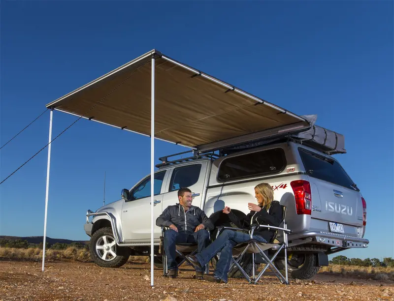 Arb 814410 Compact Awning – 8.2 Ft X 8.2 Ft, Light-Ready, Easy-Mount Design 1