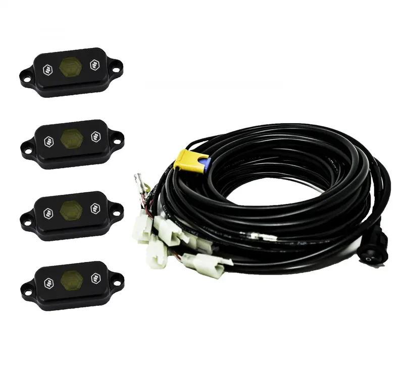 Baja Designs Universal Amber Rock Light Kit – Model 447056 1