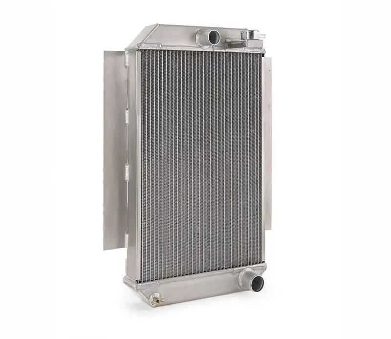 Be Cool 60045 Downflow Radiator Factory-Fit Natural Finish For 37-41 Buick/Chevrolet/Oldsmobile/Pontiac Passenger Cars W/Std Trans Be Cool Radiator 1