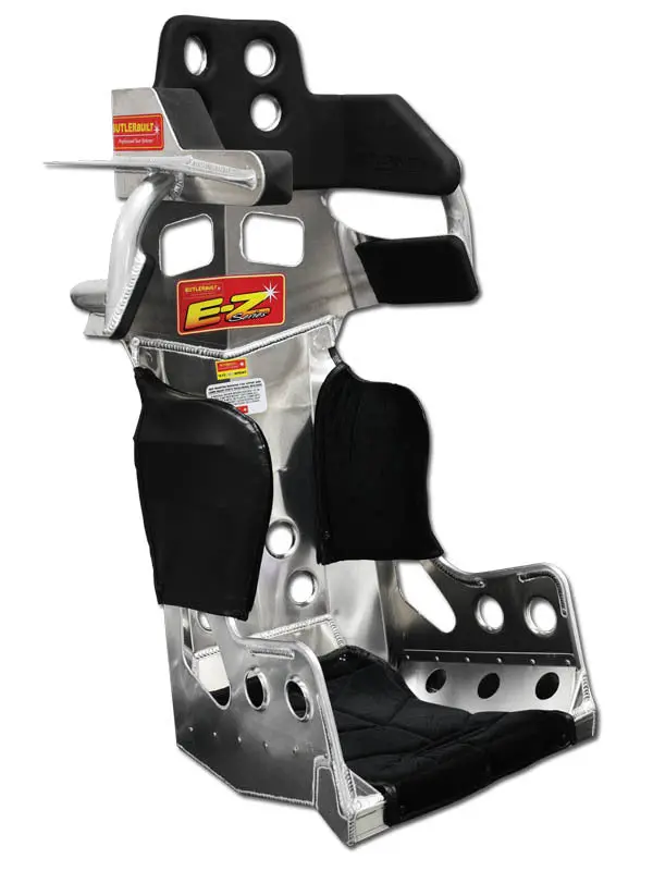 Butlerbuilt Ez Ii Sprint Racing Seat – 15.5-Inch Width, 10-Degree Backrest, Black Cover 1