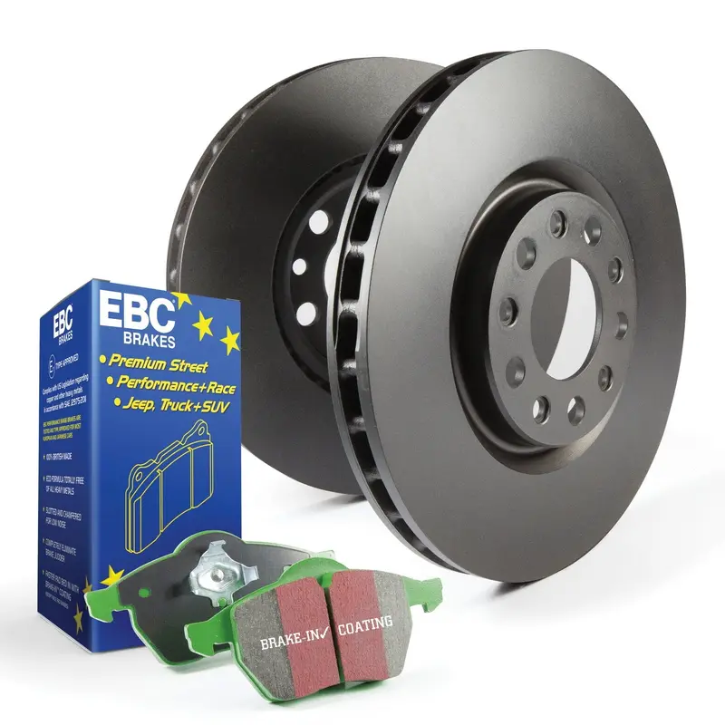 Ebc S11Kf1708 Greenstuff 2000 Brake Kit With Rk Slotted Rotors 1