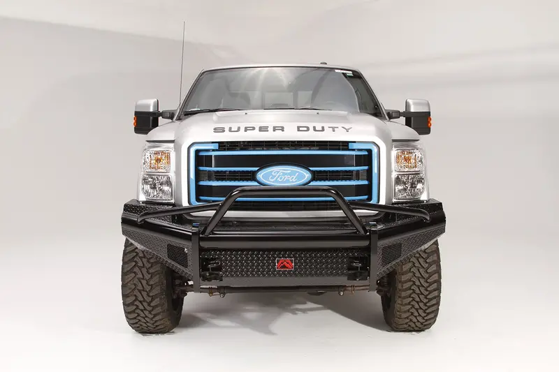 Fab Fours Black Steel Front Ranch Bumper – Heavy-Duty Off-Road Design (Model Fs99-S1662-1) 1