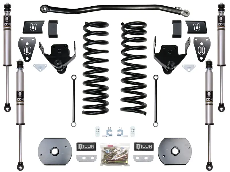 Icon Vehicle Dynamics K214521A 4.5-Inch Stage 1 Air Ride Suspension System For 2014–2018 Ram 2500 4Wd 1