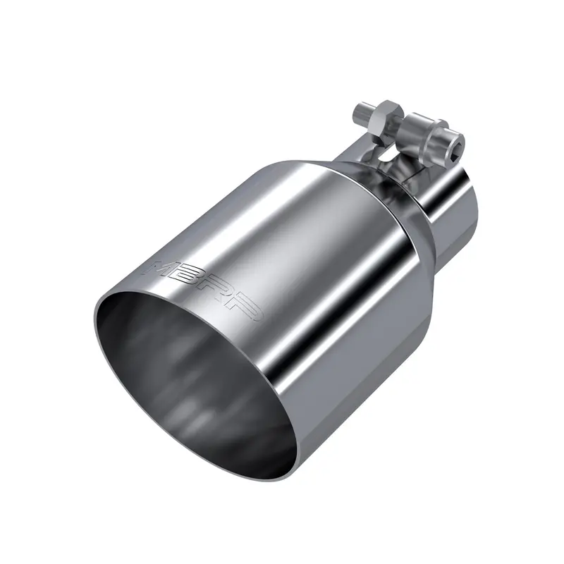 Mbrp T5176 Universal Exhaust Tip — 2.5" Inlet, Stainless Steel, Polished Finish 1