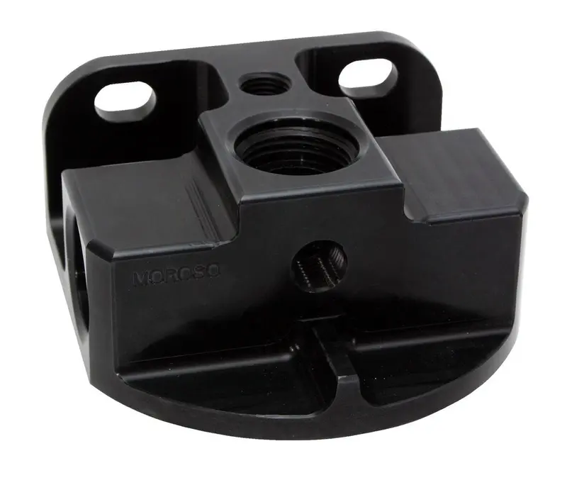 Moroso 23763 Remote Oil Filter Mounting Kit – Aluminum, Universal Fit 1