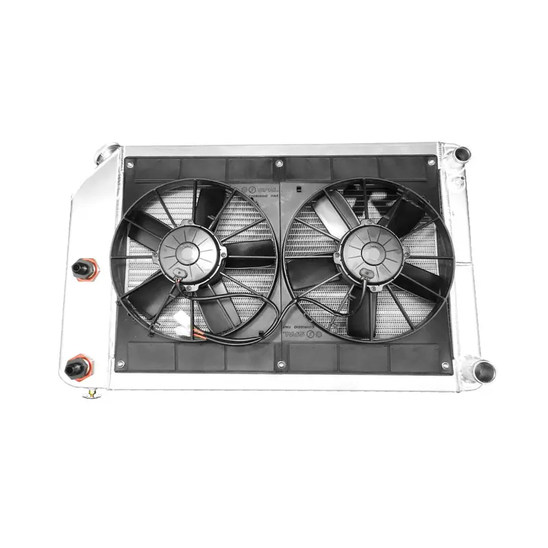Pwr North America 15-11013 Dual-Pass Radiator For 1967–1969 Firebird & Camaro Ls Models 1