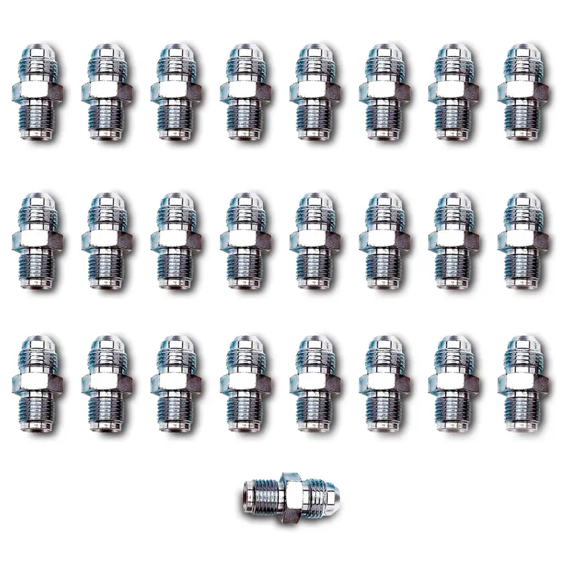 Russell Power Steering Adapter – -6 An To 1/2"-20 Inverted Flare (640339, 25-Pack) 1