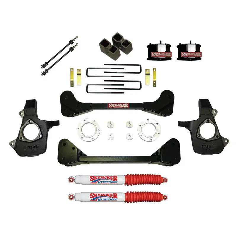 Skyjacker 4-Inch Lift Kit With Shocks – Designed For 2007–2013 Chevrolet Silverado/Gmc Sierra 1500 (Including Classic Models) 1